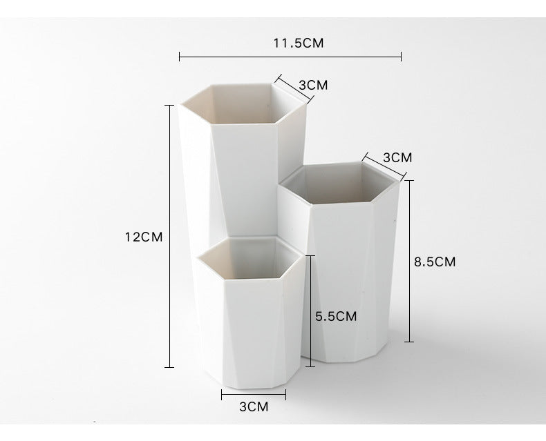 Simple makeup brush storage tube