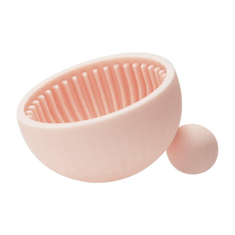 Creative Xiaowangzi Makeup Brush Cleaning Plate