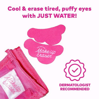 MakeUp Eraser Cooling Clouds Under-Eye Patches With Laundry Bag 1ct - New